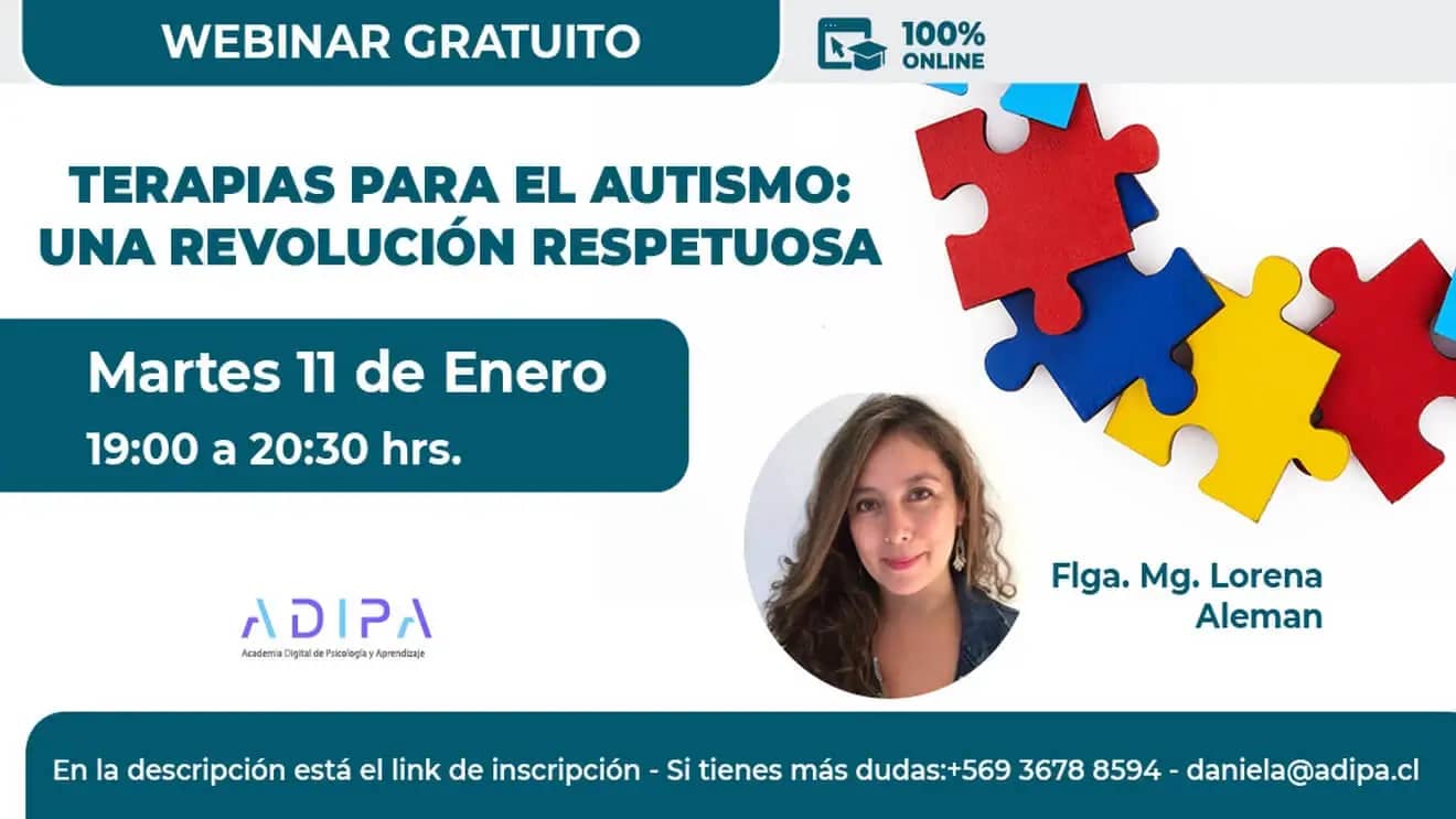 Seminario: Terapias para el autismo: una revolución respetuosa - Adipa