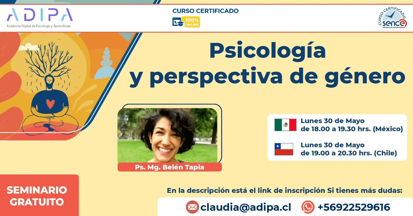Perspectiva De Género Y La Psicología Adipa México 9651